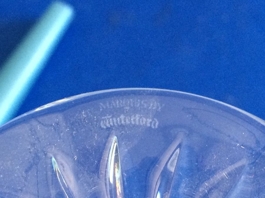 Pair of Marquis by Waterford Crystal Candelholders [Photo 4]