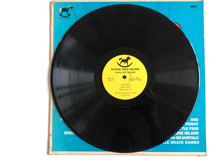 The Story Of Pinocchio Rocking Horse Record 5067 [Photo 3]