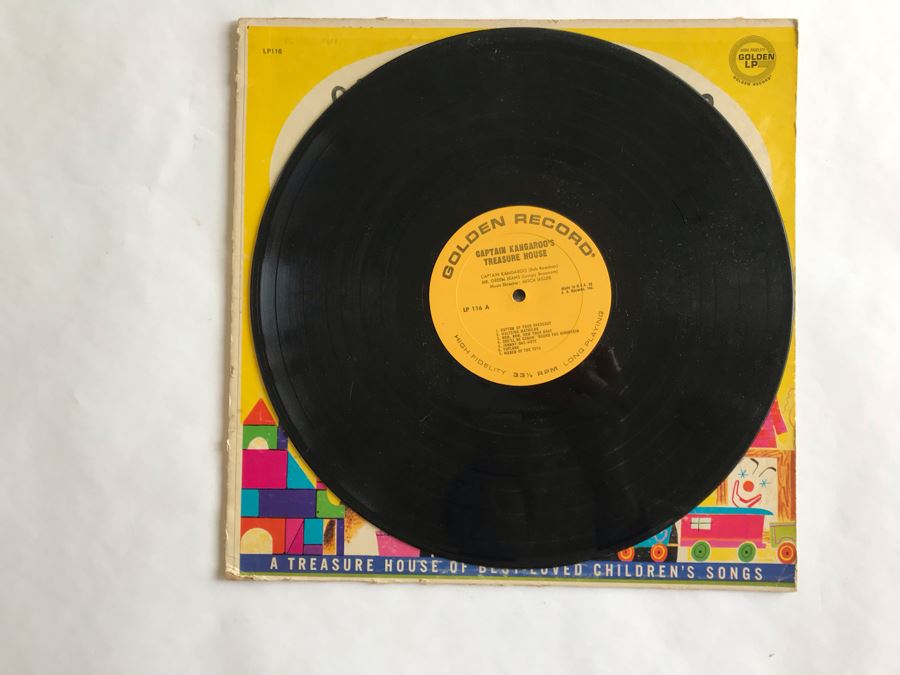 Captain Kangaroo Sings The Horse In The Striped Pajamas Golden LP Record LP116 [Photo 3]