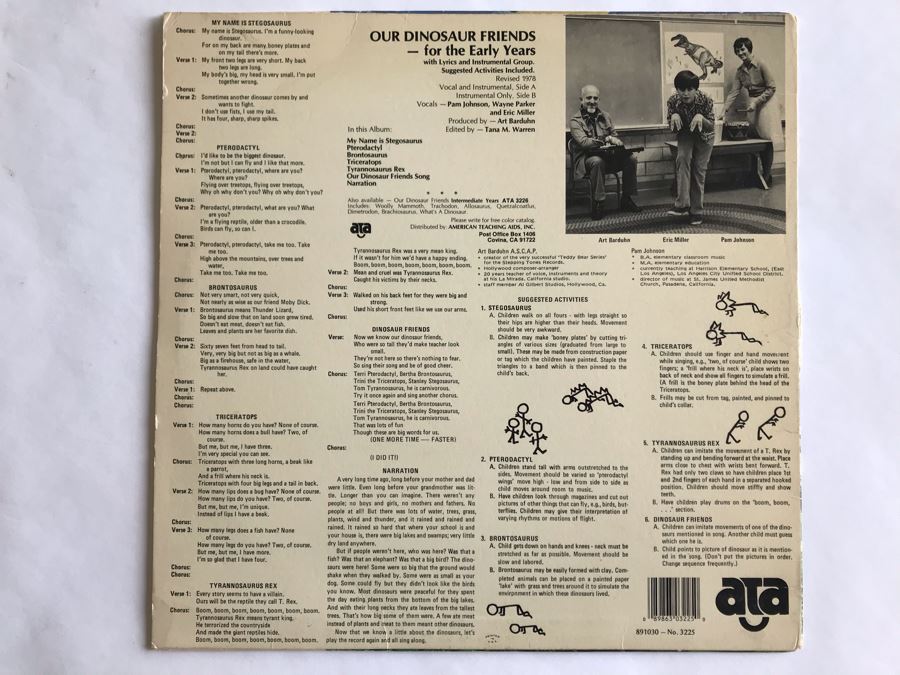 Our... Dinosaurs Friends Ata Record 3225 [Photo 2]