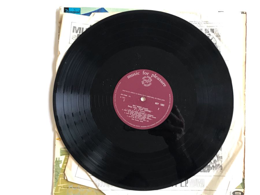 Songs From Walt Disney's Mary Poppins Disneyland Record MFP1065 [Photo 5]