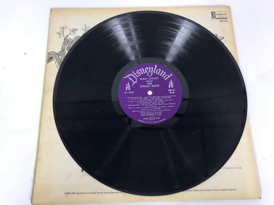 Walt Disney's The Jungle Book Disneyland Record 3948 [Photo 7]