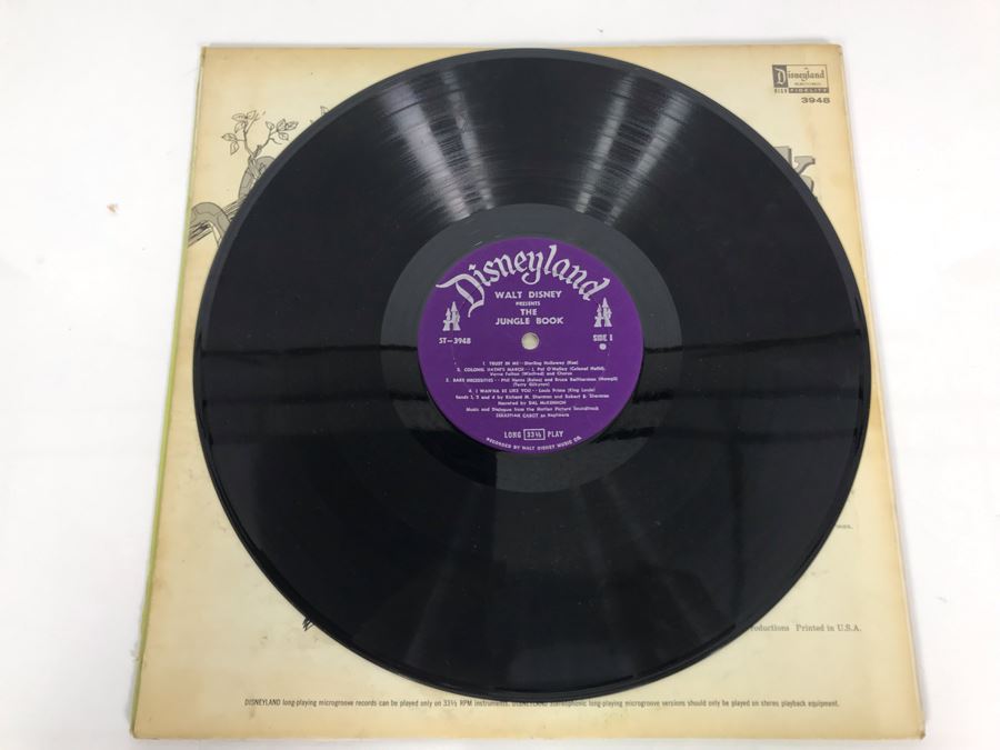Walt Disney's The Jungle Book Disneyland Record 3948 [Photo 6]