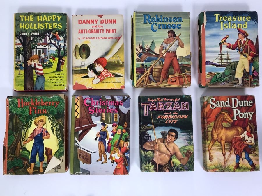 Vintage Collection Of Eight Children's Books