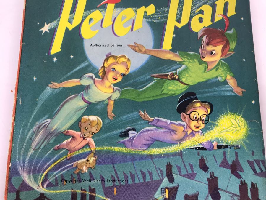 disney traditions peter pan story book