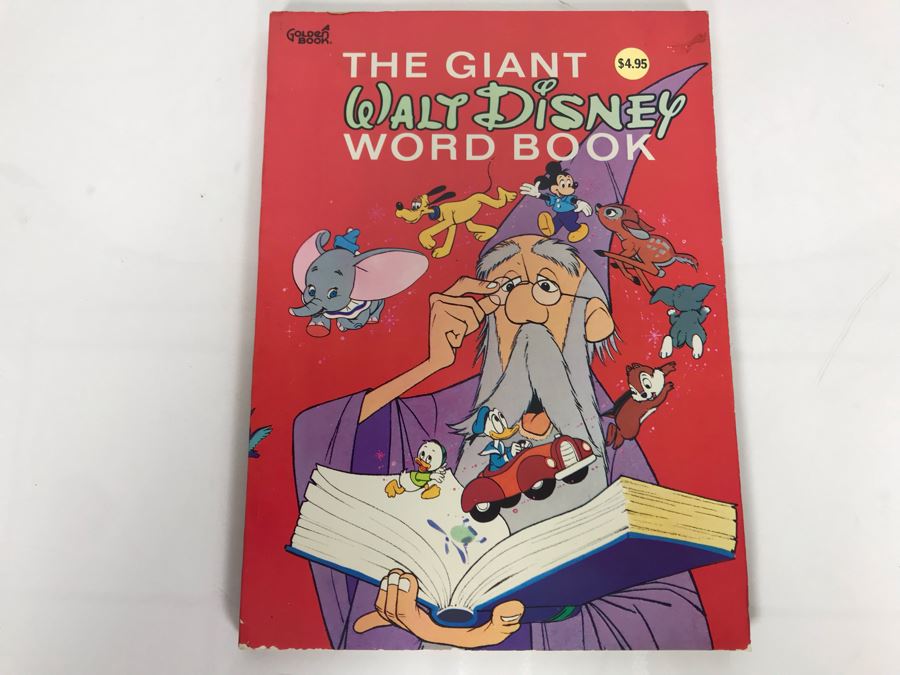 The Giant Walt Disney Word Book Golden Book