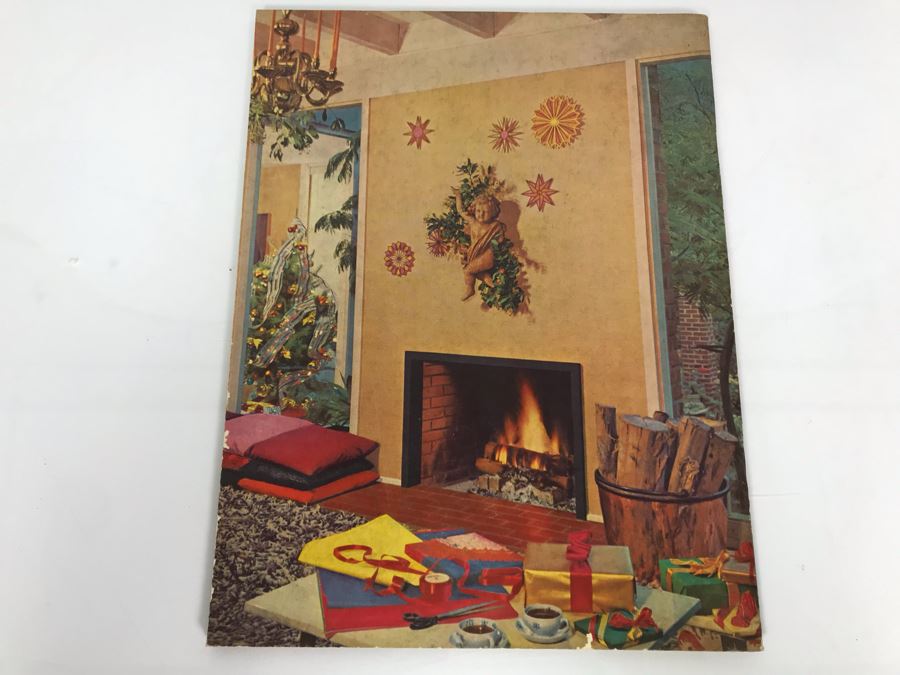 Mid-Century 1957 First Edition Sunset Ideas For Christmas Decorating Book [Photo 2]