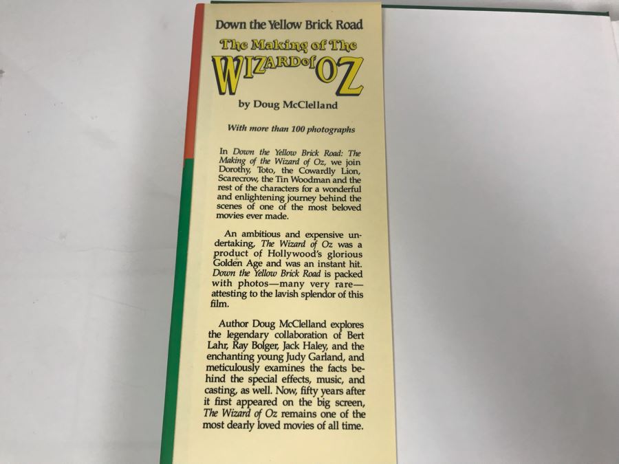The Making Of The Wizard Of Oz Book By Doug McClelland 50th Anniversary Edition [Photo 5]