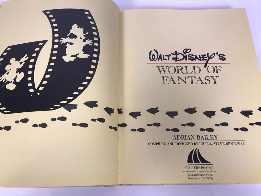 Walt Disney's World Of Fantasy Book By Adrian Bailey [Photo 7]