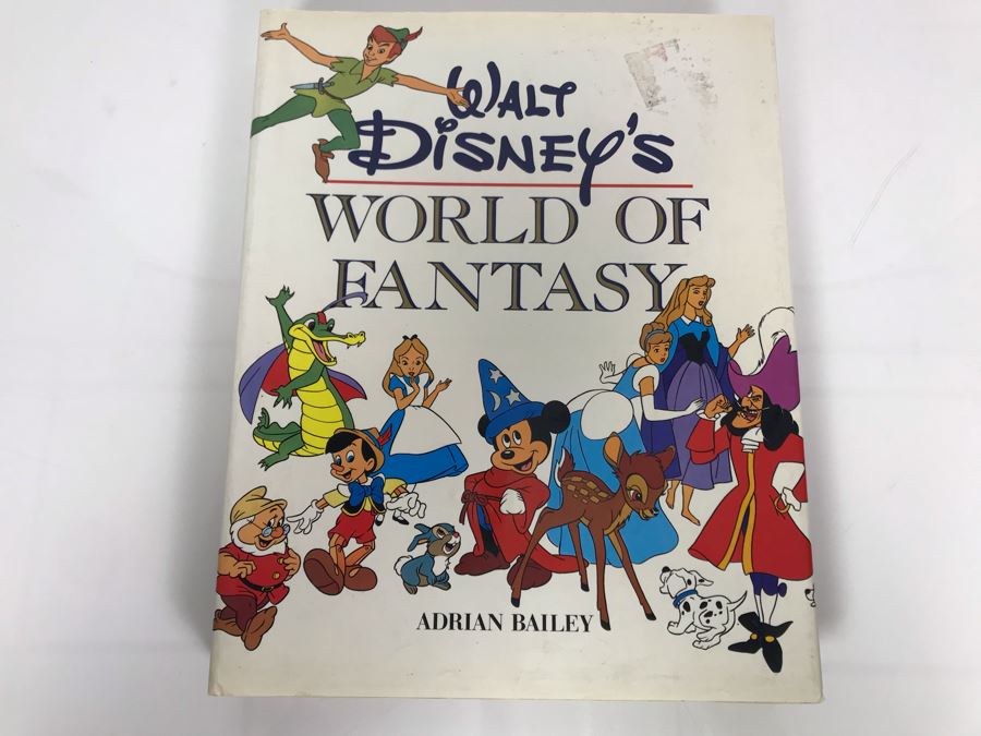 Walt Disney's World Of Fantasy Book By Adrian Bailey [Photo 1]