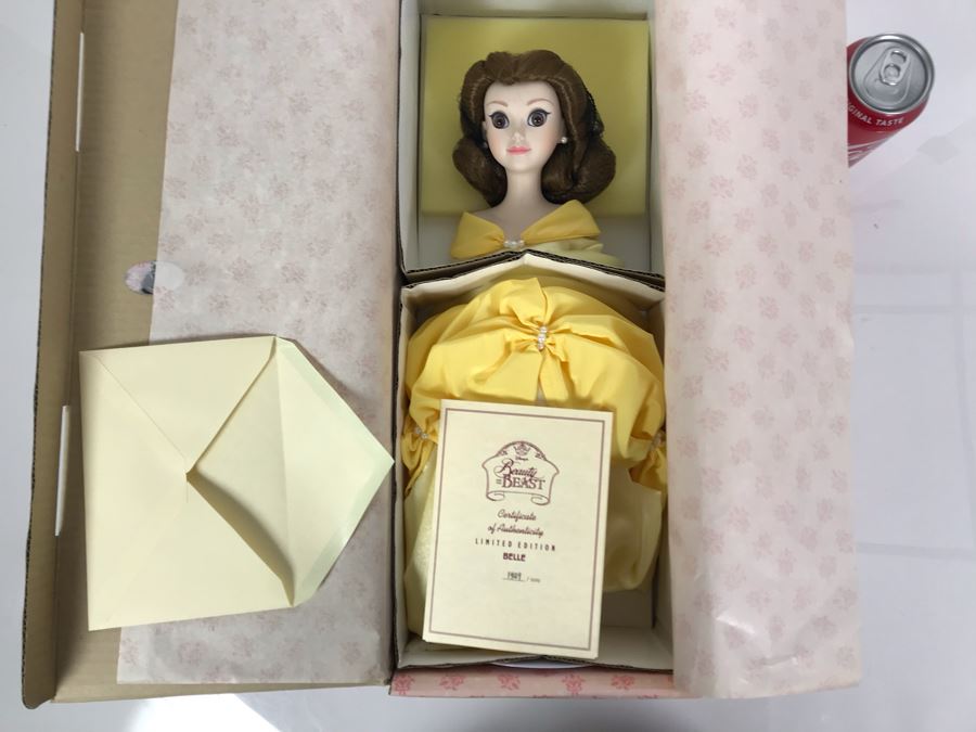 Limited Edition Disney's Beauty And The Beast Belle Doll With Box [Photo 1]