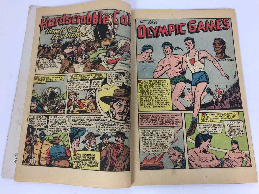 Real LIFE Comics #45 - The Story Of Francois Villon Featuring The Great Olympic Games [Photo 4]