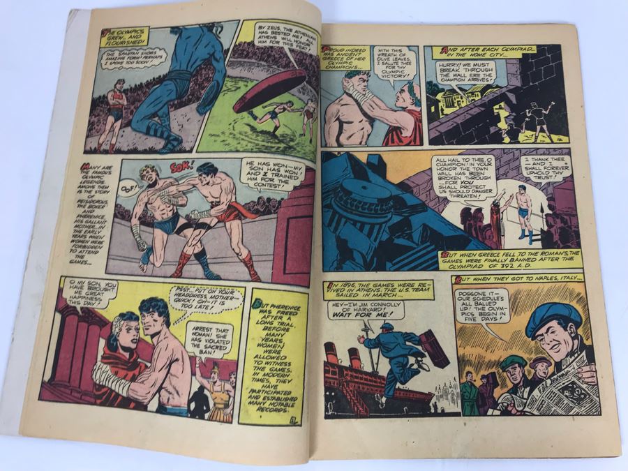 Real LIFE Comics #45 - The Story Of Francois Villon Featuring The Great Olympic Games [Photo 5]