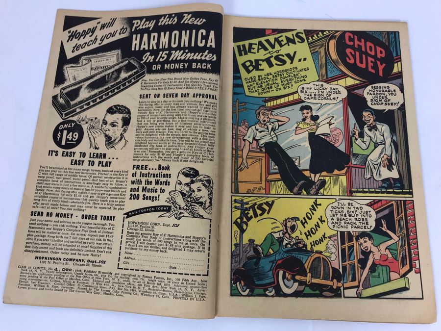 Club '16' Comics Comic Book #4 [Photo 3]