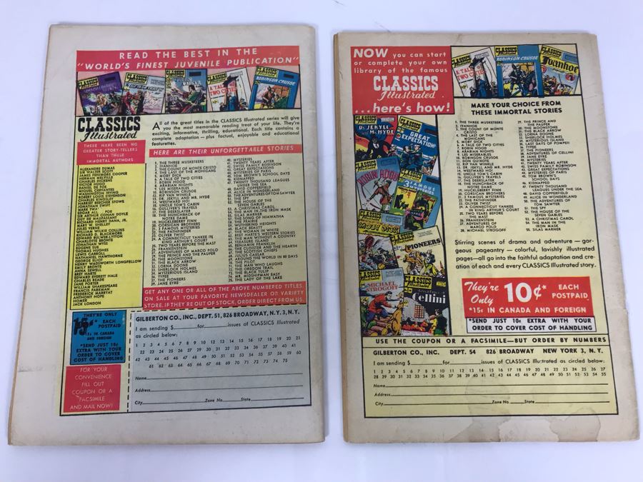 Classics Illustrated #57 - The Song Of Hiawatha (Pair Of Comic Books) [Photo 2]