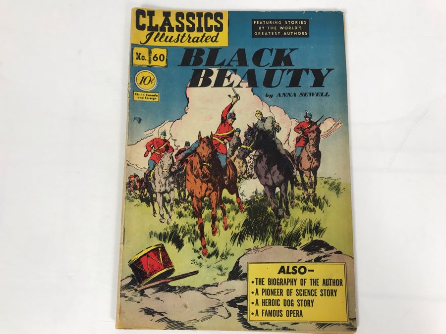 Classics Illustrated #60 - Black Beauty