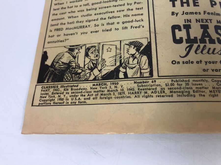 Classics Illustrated #69 - Around The World In 80 Days [Photo 4]