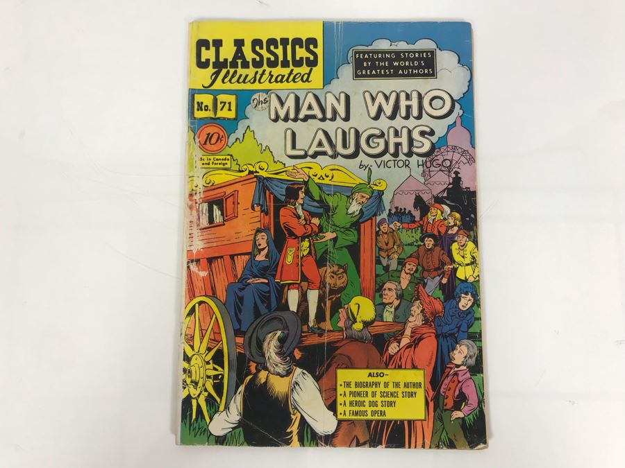 Classics Illustrated #71 - The Man Who Laughs