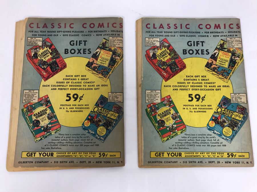 Classic Comics #28 - Michael Strogoff (Pair Of Comic Books) [Photo 4]