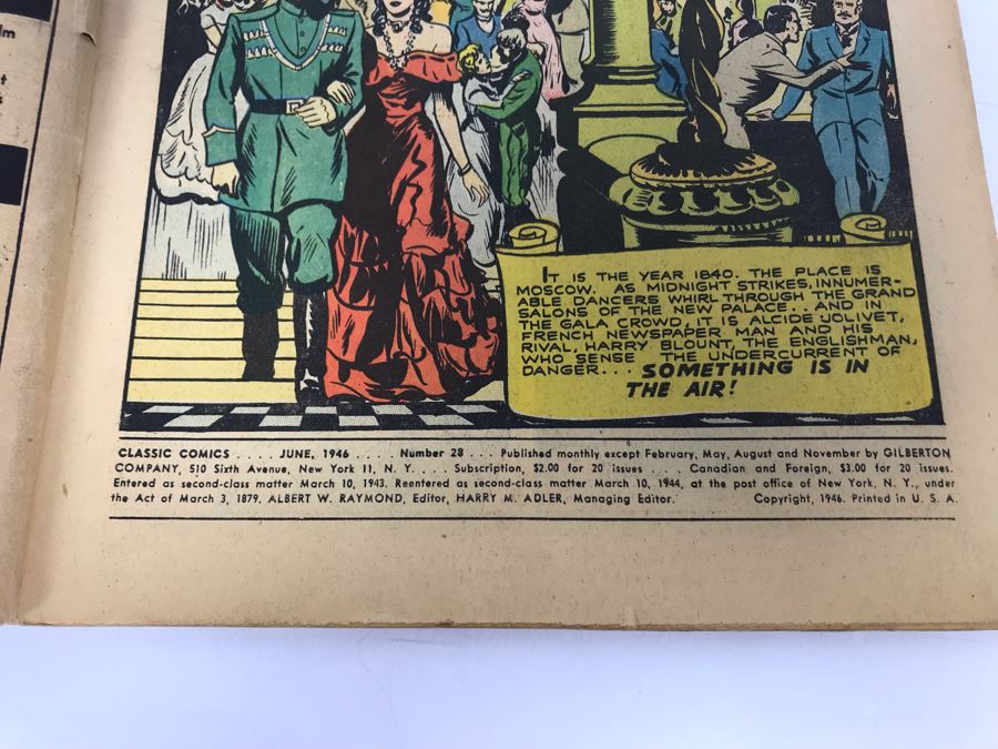 Classic Comics #28 - Michael Strogoff (Pair Of Comic Books) [Photo 8]