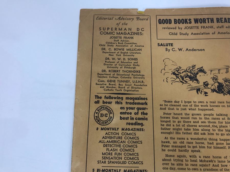 DC Comics - Leading Comics #5 - The Miracles That Money Couldn't Buy 1942 [Photo 6]