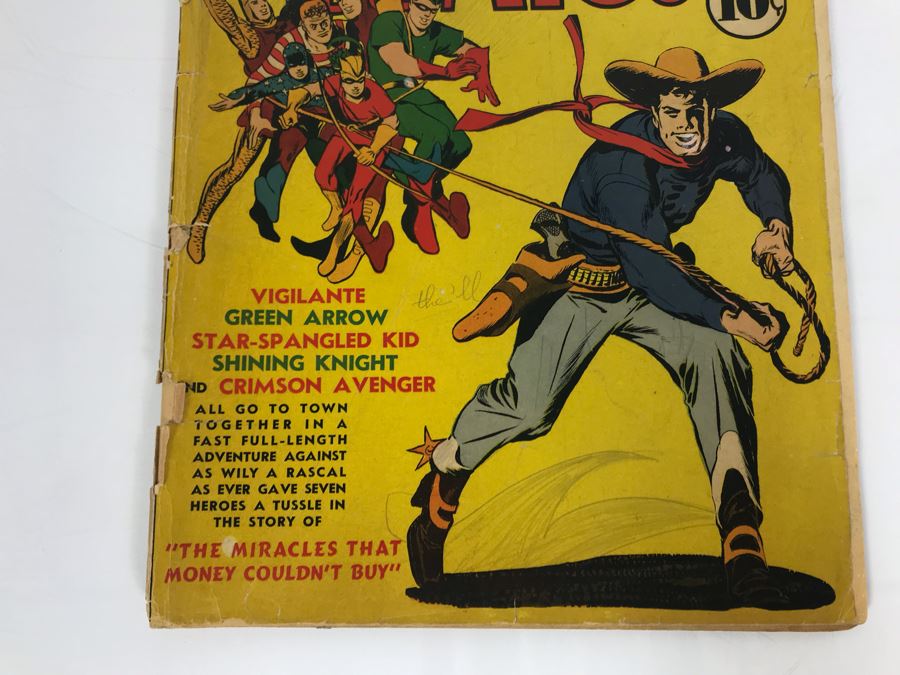 DC Comics - Leading Comics #5 - The Miracles That Money Couldn't Buy 1942 [Photo 3]