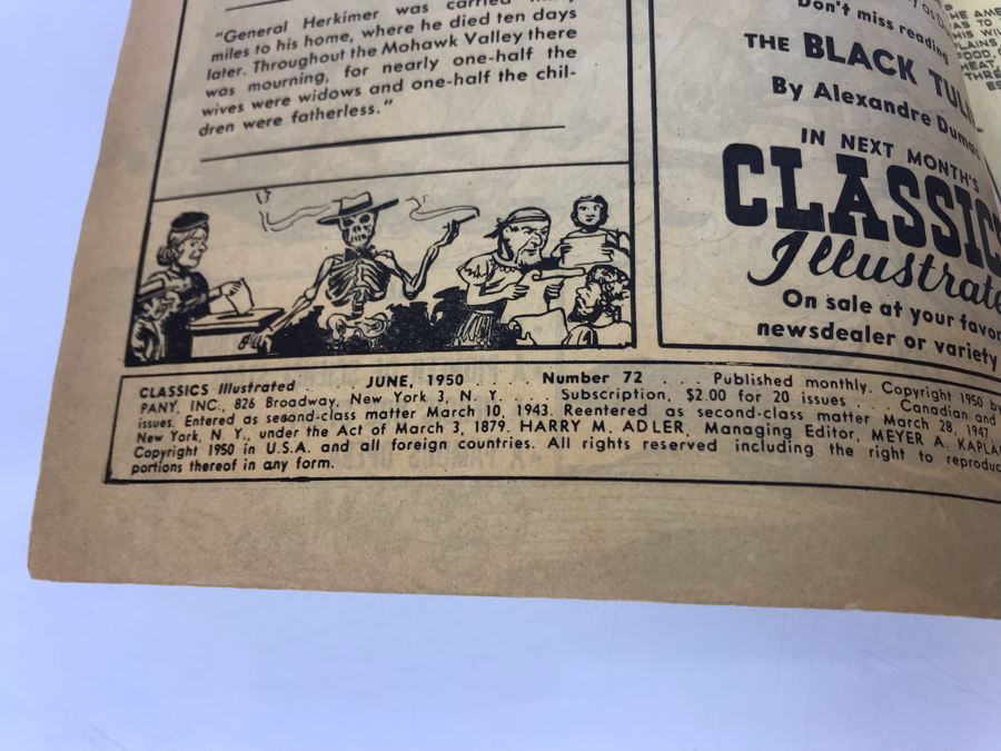 Classics Illustrated #72 - The Oregon Trail [Photo 4]