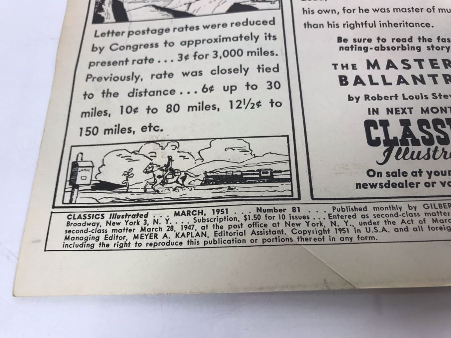 Classics Illustrated #81 - The Odyssey [Photo 5]