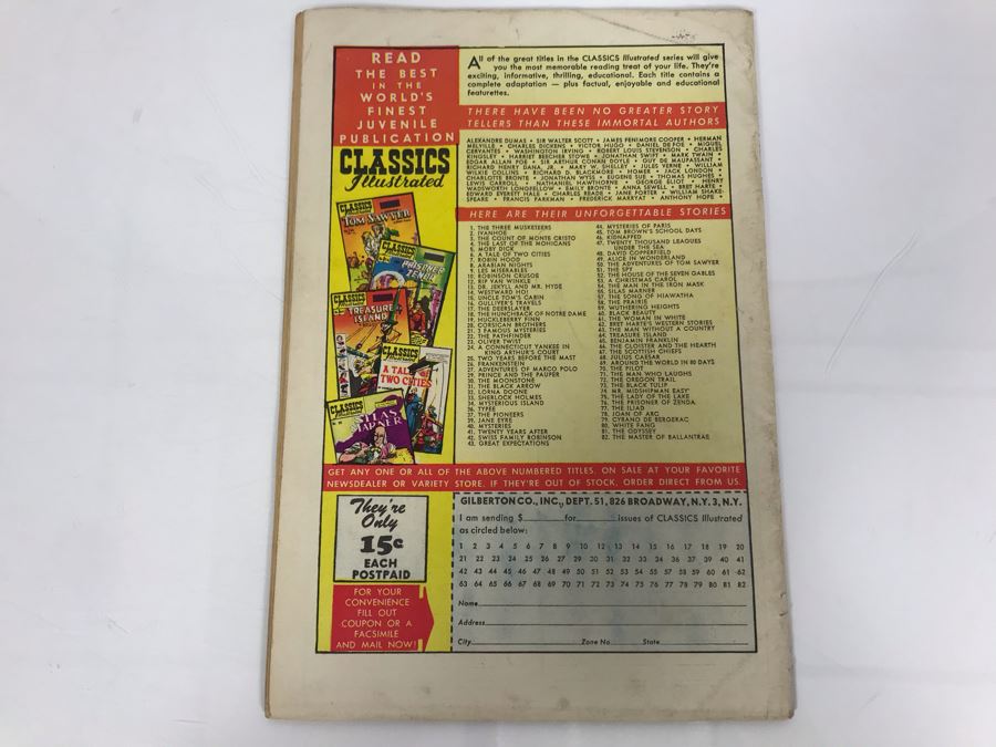 Classics Illustrated #81 - The Odyssey [Photo 2]