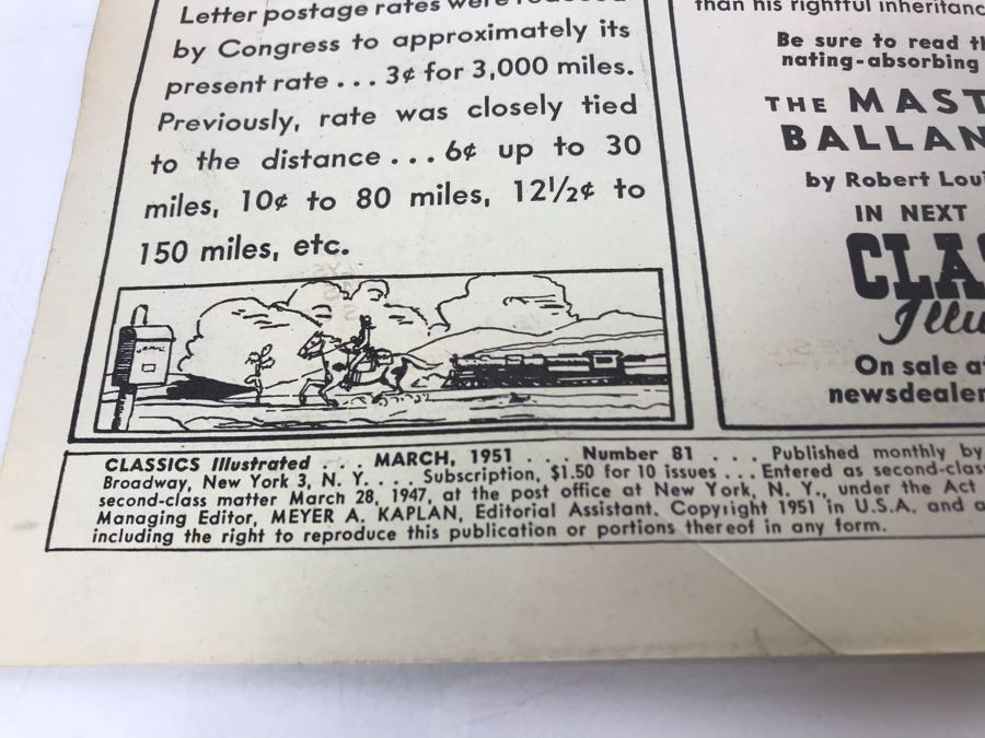 Classics Illustrated #81 - The Odyssey [Photo 4]