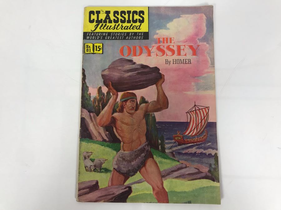 Classics Illustrated #81 - The Odyssey [Photo 1]