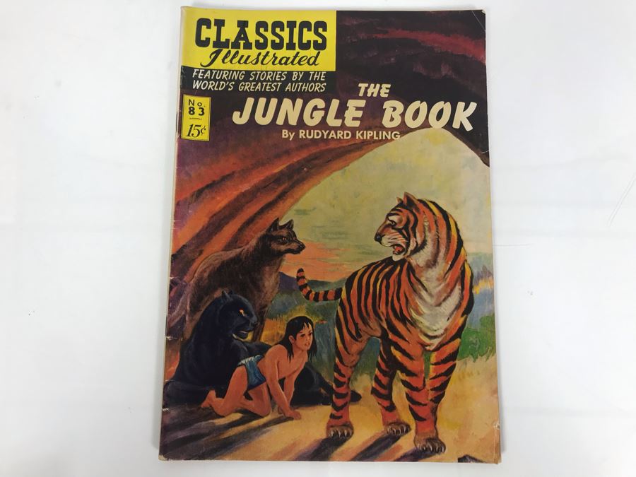 Classics Illustrated #83 - The Jungle Book [Photo 1]