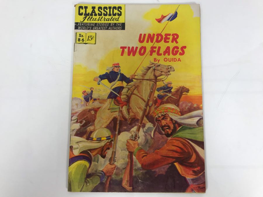 Classics Illustrated #86 - Under Two Flags