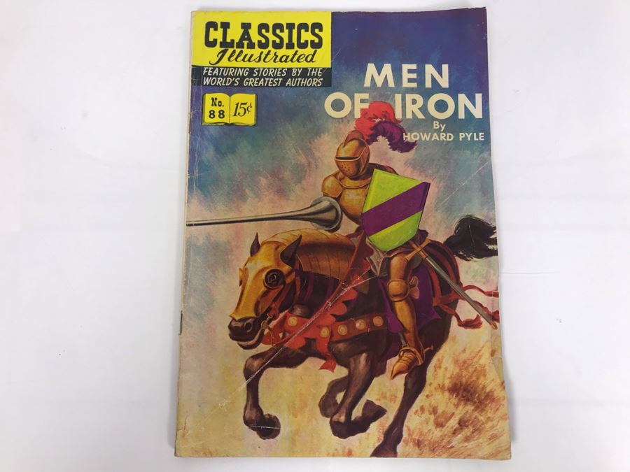 Classics Illustrated #88 - Men Of Iron [Photo 1]