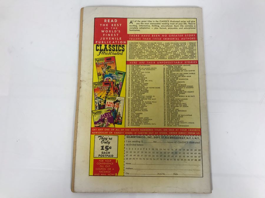 Classics Illustrated #88 - Men Of Iron [Photo 2]