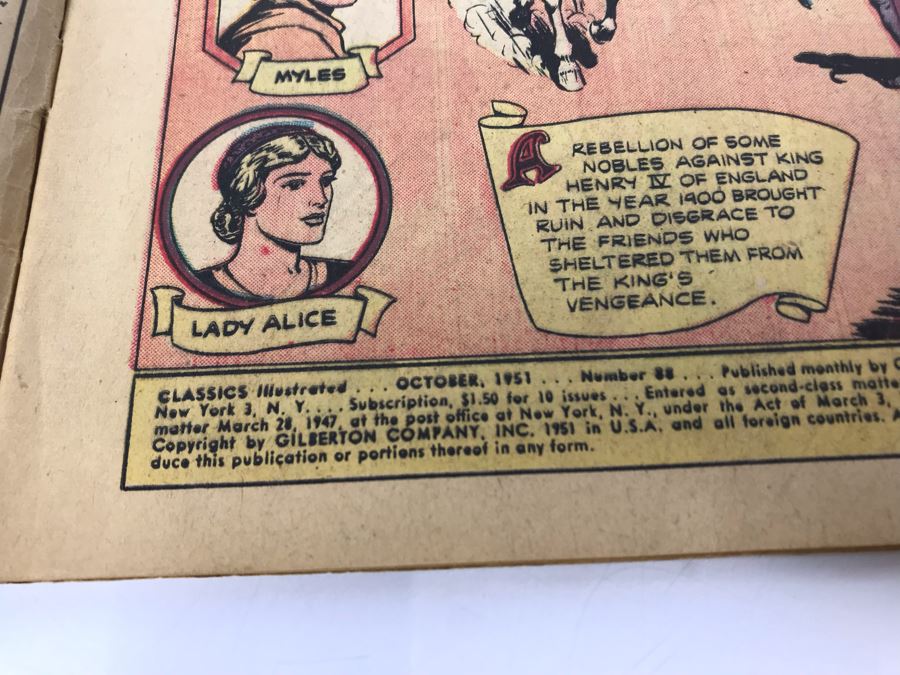 Classics Illustrated #88 - Men Of Iron [Photo 4]