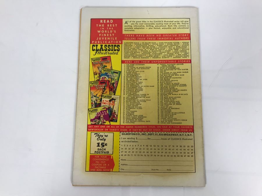 Classics Illustrated #90 - Green Mansions [Photo 2]