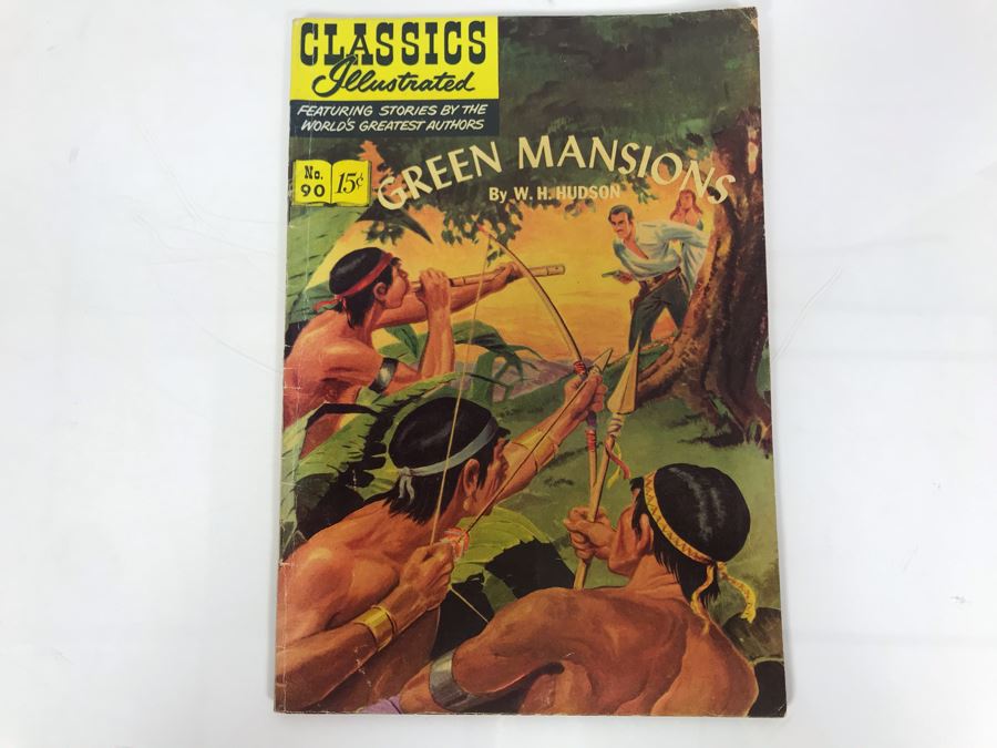 Classics Illustrated #90 - Green Mansions [Photo 1]