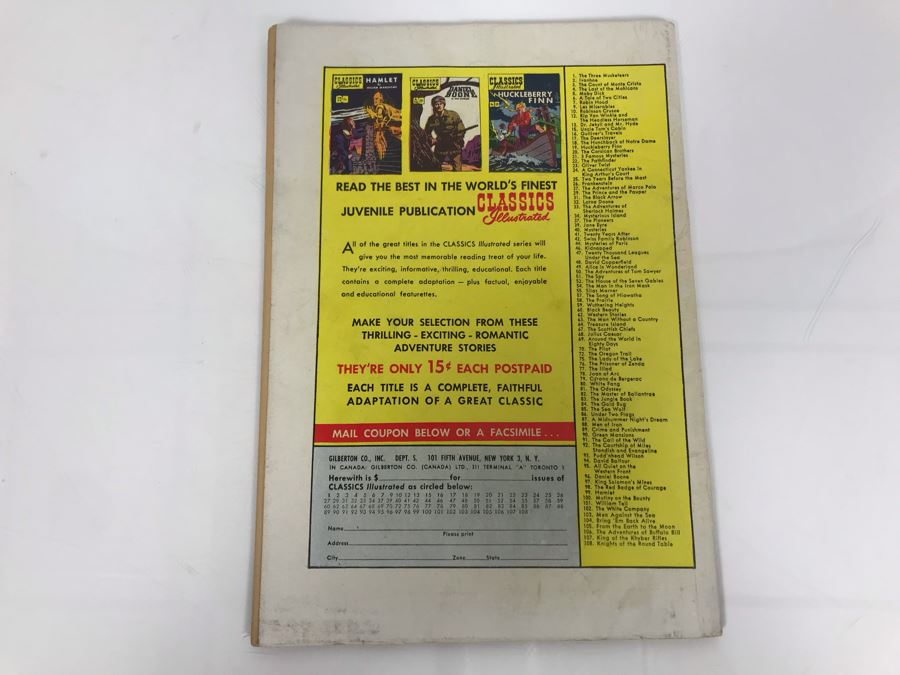 Classics Illustrated #107 - King - Of The Khyber Rifles [Photo 2]