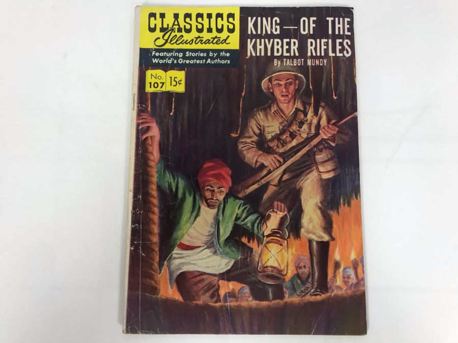 Classics Illustrated #107 - King - Of The Khyber Rifles [Photo 1]