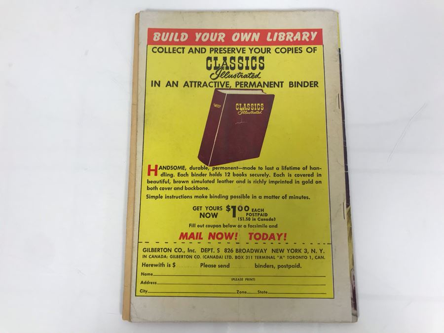 Classics Illustrated #93 - Pudd'nhead Wilson [Photo 2]