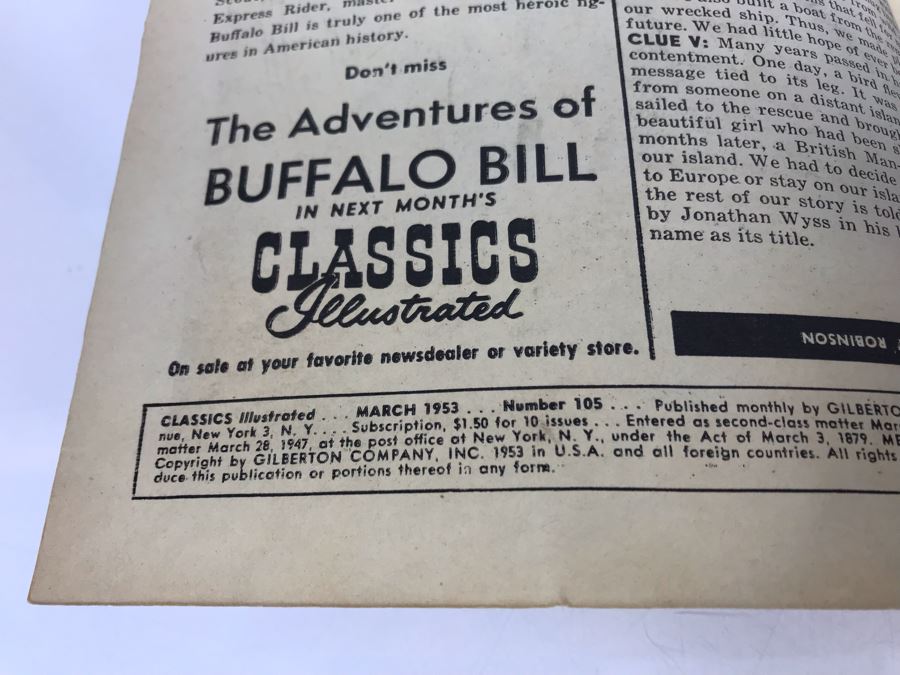 Classics Illustrated #105 - From The Earth To The Moon [Photo 4]