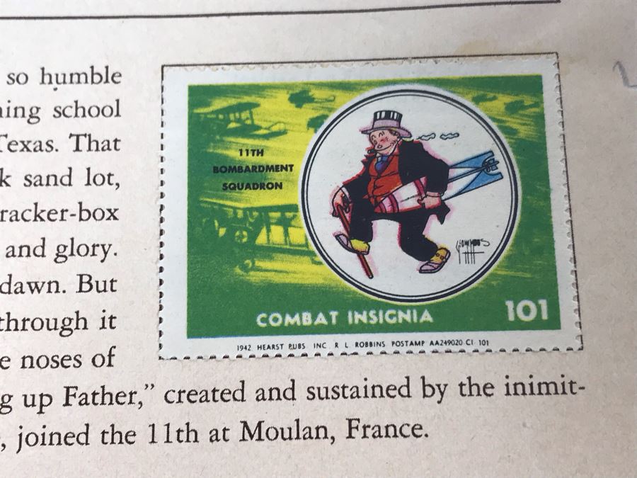 War Insignia Stamp Album Vol. 2 Complete 50 Stamps Original 'Postamp' Series [Photo 14]