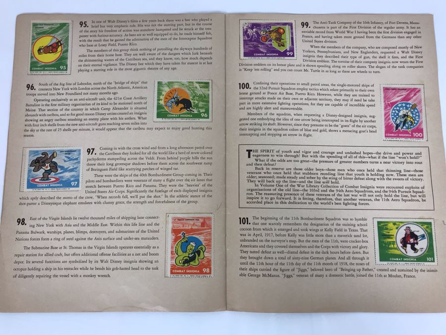 War Insignia Stamp Album Vol. 2 Complete 50 Stamps Original 'Postamp' Series [Photo 13]