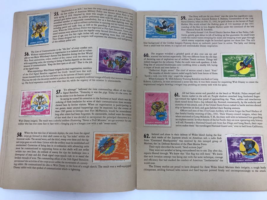 War Insignia Stamp Album Vol. 2 Complete 50 Stamps Original 'Postamp' Series [Photo 8]