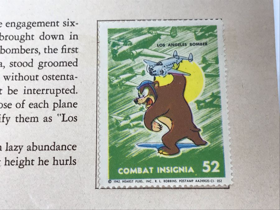 War Insignia Stamp Album Vol. 2 Complete 50 Stamps Original 'Postamp' Series [Photo 5]