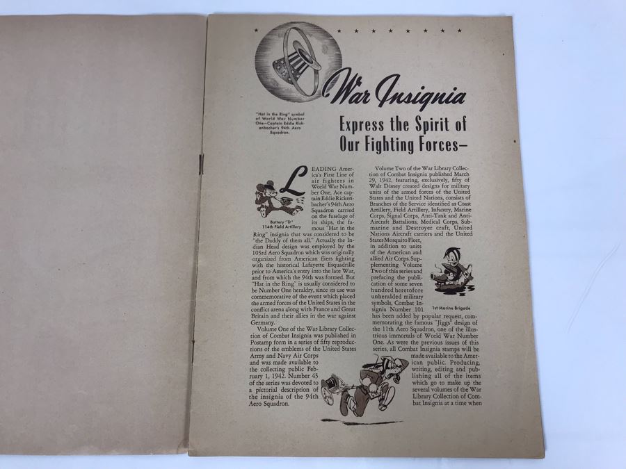 War Insignia Stamp Album Vol. 2 Complete 50 Stamps Original 'Postamp' Series [Photo 3]