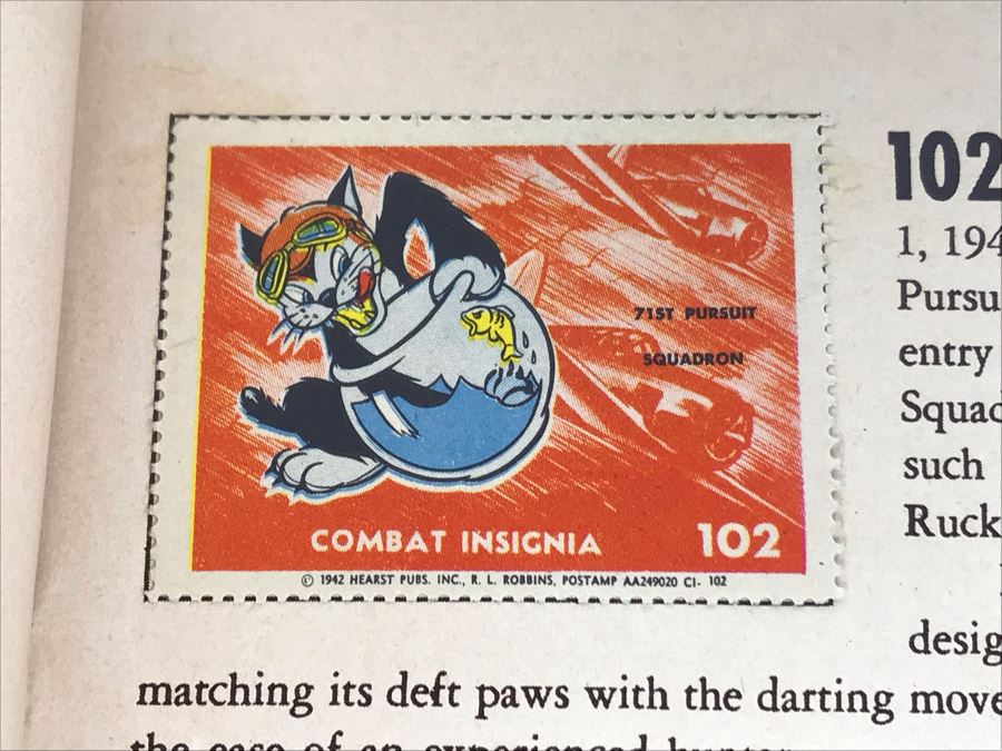 War Insignia Stamp Album Vol. 3 Complete 50 Stamps Original 'Postamp' Series [Photo 7]