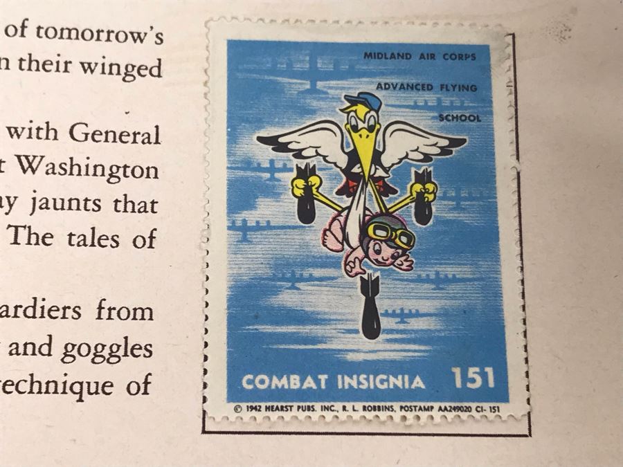 War Insignia Stamp Album Vol. 3 Complete 50 Stamps Original 'Postamp' Series [Photo 14]