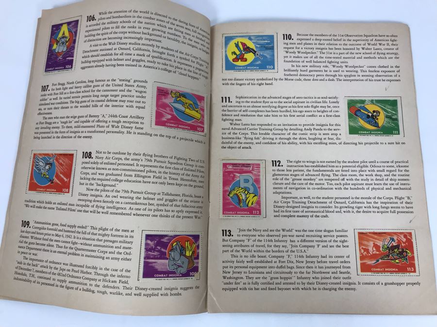 War Insignia Stamp Album Vol. 3 Complete 50 Stamps Original 'Postamp' Series [Photo 8]